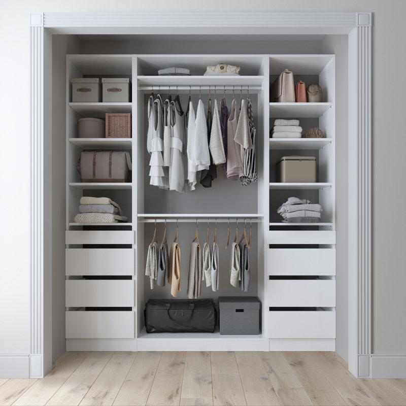 Closet & CO 72" Closet System Wayfair